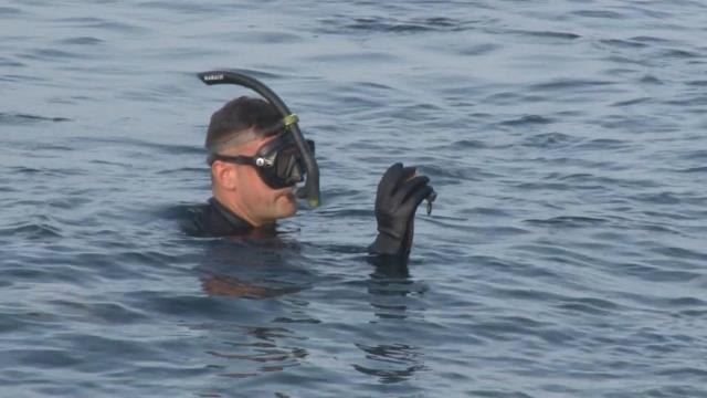 Kartal'da denizde bulunan bombayı SAS timleri etkisiz hale getirdi