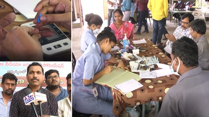 వీడియో జర్నలిస్ట్స్ హెల్త్ క్యాంప్ కి అపూర్వ స్పందన * Telangana | Telugu OneIndia