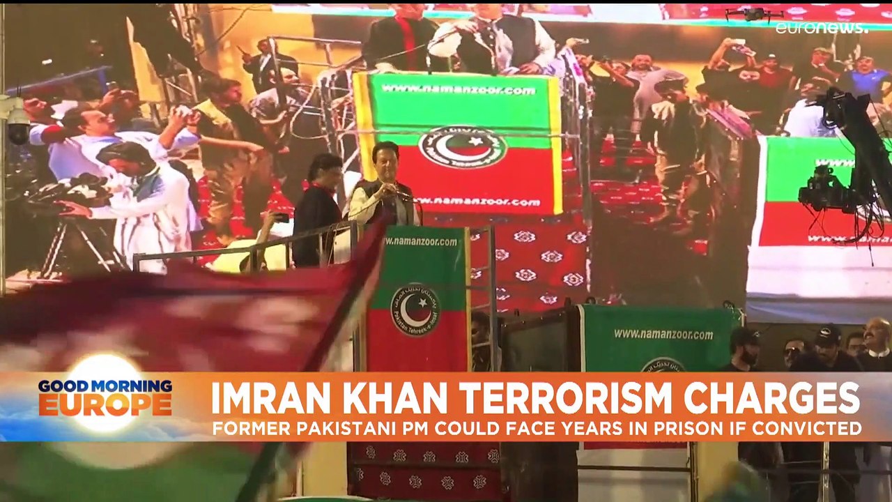 Imran Khan: Pakistan's police file terrorism charges against ex-prime minister