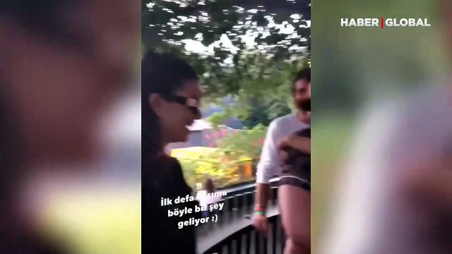 Kenan Doğulu'yu bırakamayan minik hayranı Beren Saat'i güldürdü