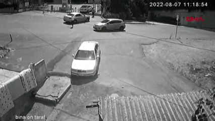 Tartıştığı kadının üzerine aracını sürdü