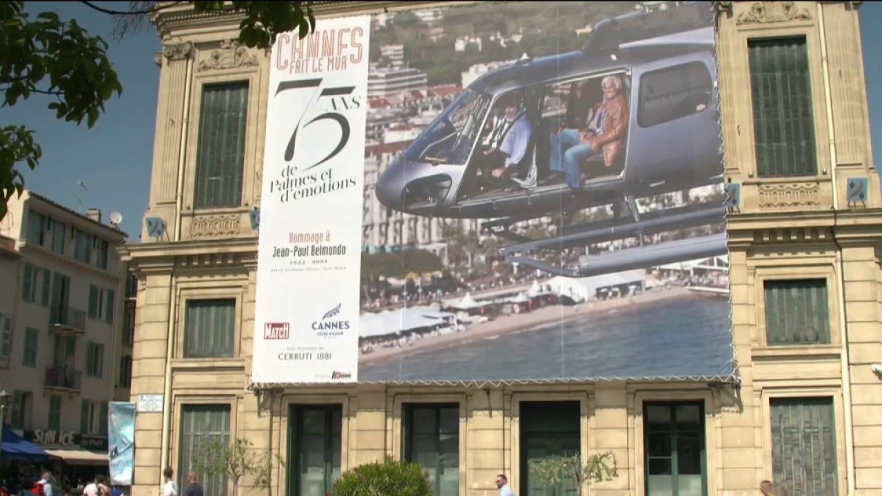 Cannes - Les célébrités font le mur
