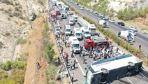 Beklenen rapor çıktı! Gaziantep'teki trafik kazasına karışan otobüs hız sınırını aşmış