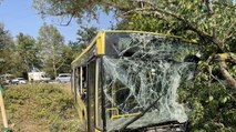 Bursa’da şarampole devrilen belediye otobüsündeki 21 kişi yaralandı