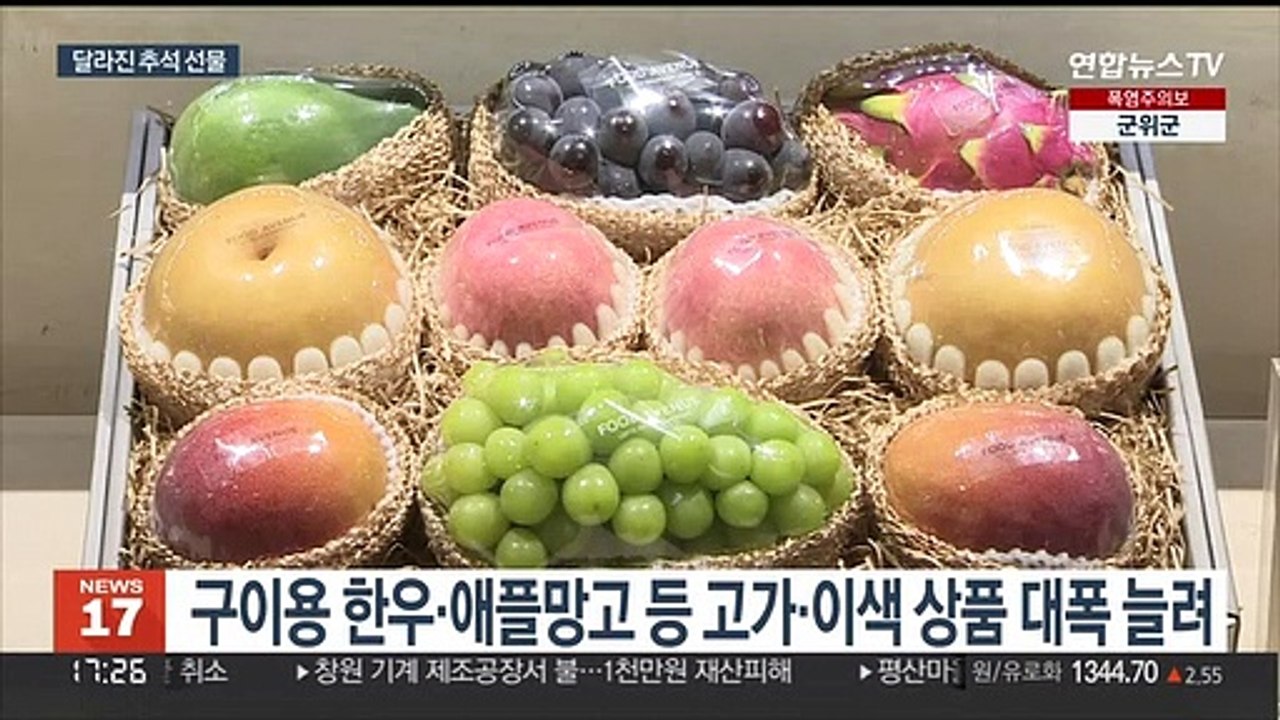 고물가에도 늘어난 고가 선물…친환경 포장도 확산