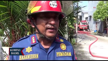 Kebakaran Hanguskan Sebuah Rumah Mewah Di Jalan Abdurahman Basalamah