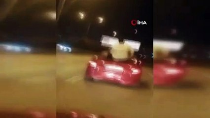 Bursa’da tehlikeli yolculuklar kamerada