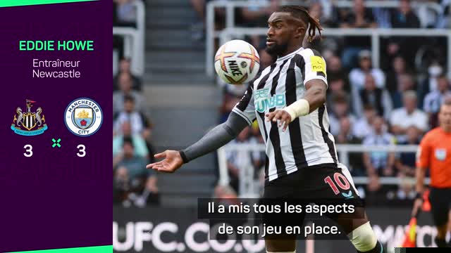 3e j. - Howe : "Saint-Maximin donne une dimension totalement différente à notre équipe"