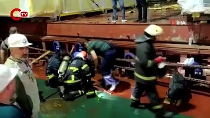 Kocaeli'de gemide yangın paniği