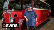 Retired bus driver buys 1949 bus for £650 and restores it to its former glory