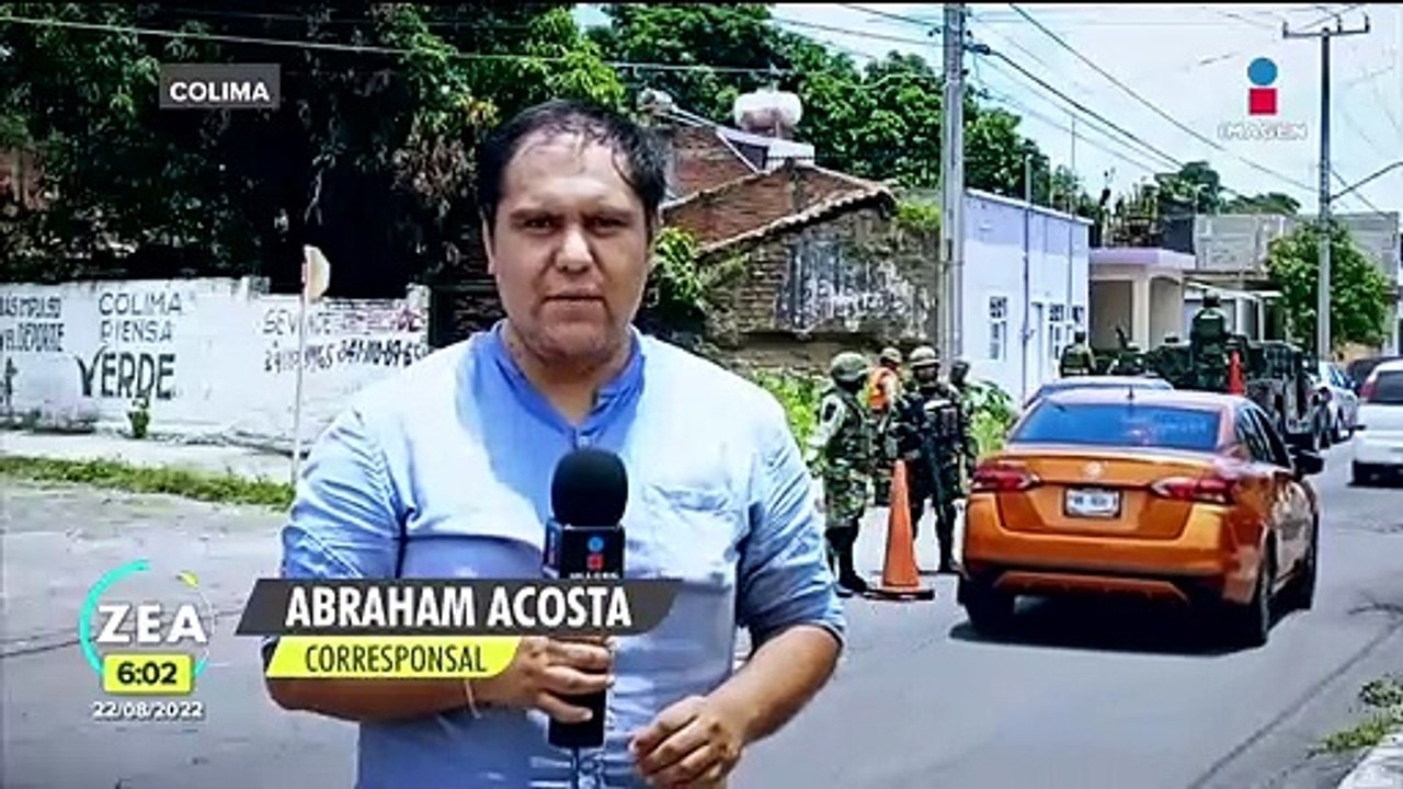 Ejército realiza operativos en Colima tras hechos de violencia