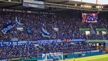 La très belle ovation du public strasbourgeois pour le retour de Lebo Mothiba !