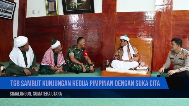 TGB Apresiasi Kekompakan Kapolres Simalungun Bersama Dandim 0207