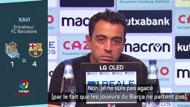 Xavi est agacé par la situation autour de Koundé