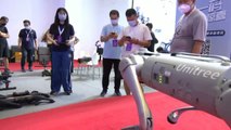 La Conferencia Mundial de Robots en China reúne a más de 130 empresas con más de 500 máquinas en exhibición