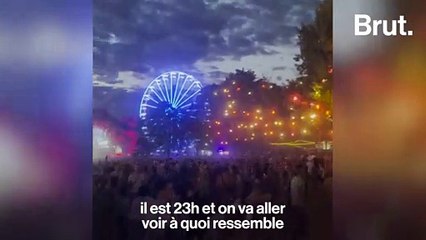 Une nuit dans un des campings du Sziget Festival