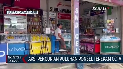 Tải video: Aksi Komplotan Pencuri Bobol Toko Ponsel Terekam CCTV