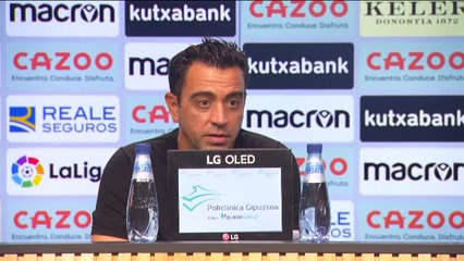 El Barça se impone con contundencia a la Real Sociedad en su primera victoria en Liga (1-4)