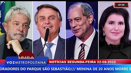 JAIR BOLSONARO SERÁ SABATINADO HOJE NO JORNAL NACIONAL