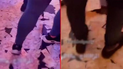 Arap turistlerin İstanbul'daki eğlencesi büyük tepki çekti! Türk lirasını yerlere saçıp üzerinde dans ettiler