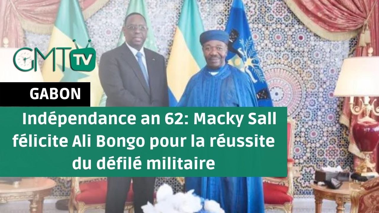 [#Reportage] Indépendance an 62: Macky Sall félicite Ali Bongo pour la réussite du défilé militaire