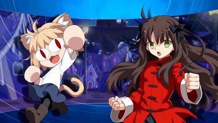 Melty Blood Type Lumina Official Neco-Arc vs Miyako Arima Gameplay Trailer