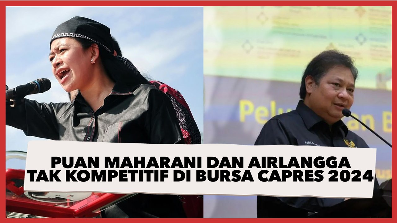 Survei Sebut Puan Maharani dan Airlangga Tak Kompetitif di Bursa Capres 2024
