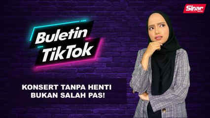 Konsert tanpa henti bukan salah Pas!