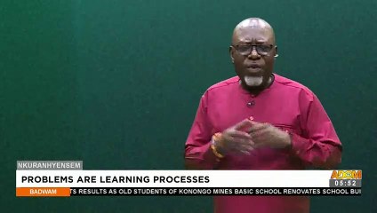 Скачать видео: Problems Are Leaning Processes - Badwam Nkuranhyensem on Adom TV (22-8-22)