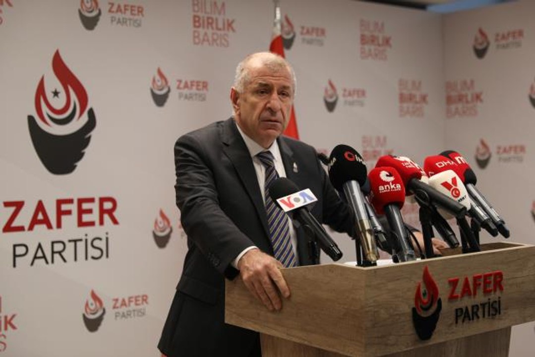 Zafer Partisi Genel Başkanı Özdağ, basın toplantısı düzenledi