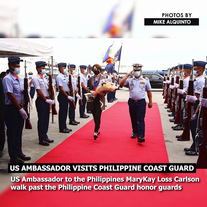 US ambassador visits Philippine Coast Guard