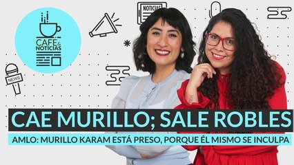 #EnVivo | #CaféYNoticias | AMLO asegura que Murillo Karam se inculpó | Robles, libre gracias a FGR