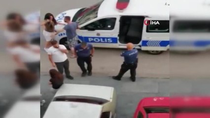 Son dakika haberi... Erkek arkadaşı ile kavga etti, polisi delirtti