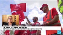 UK dock workers' union threatens further strikes