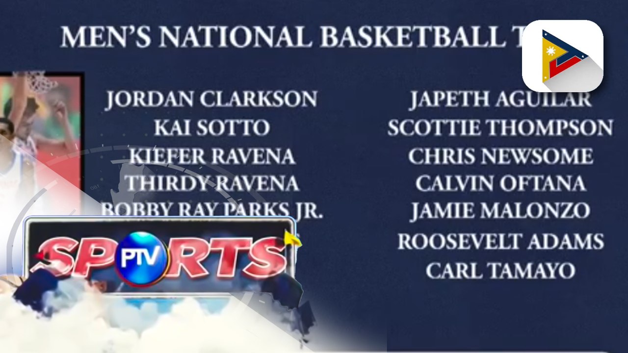 Lebanon-bound 13-man Gilas roster, inilabas na ng SBP