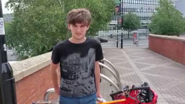 What is it like cycling around Sheffield city as a cyclist?