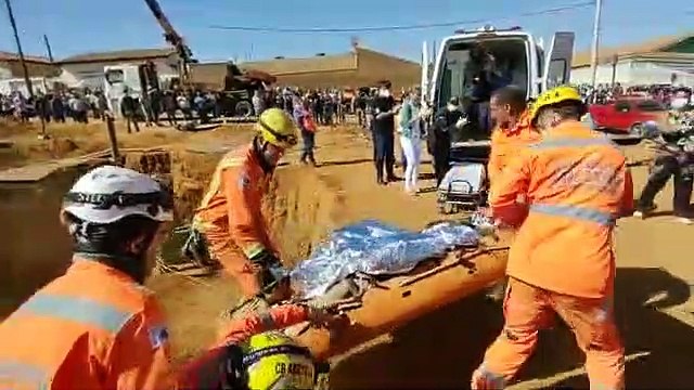 Resgate da criança em Patos de Minas (MG)