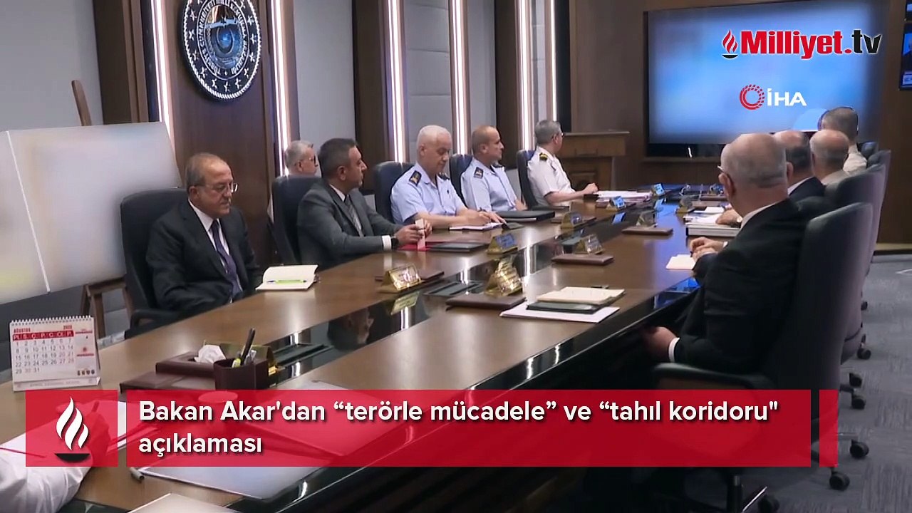 Bakan Akar terörle mücadelede son 7 yılın bilançosunu açıkladı