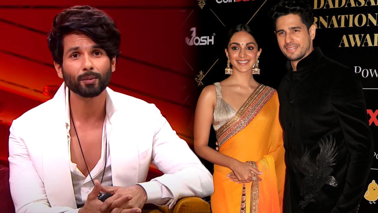 Shahid Kapoor Reveals Kiara Advani & Sidharth Malhotra's Wedding Details