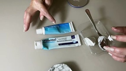 ROSTO de BEBÊ, Máscara FACIAL com Creme Nivea e Bepantol.