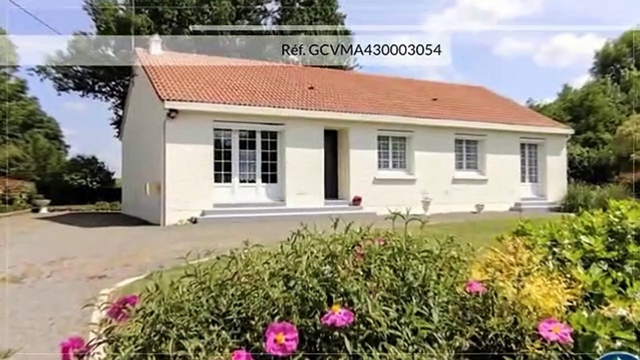  Maison sur sous sol, 4 chambres en campagne aux Essarts