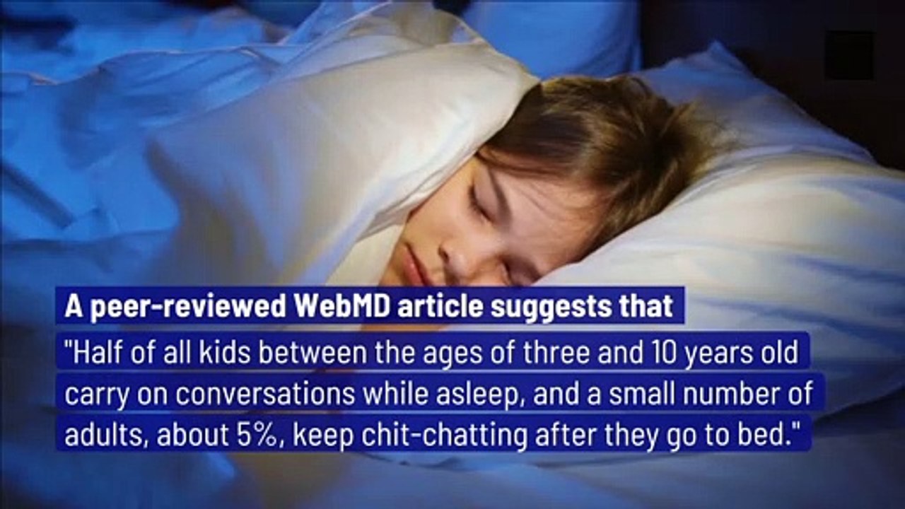 Why Some People Talk in Their Sleep Explained