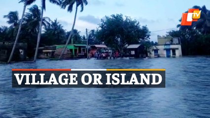 Davar Village In Puri, Odisha Reels Under Flood