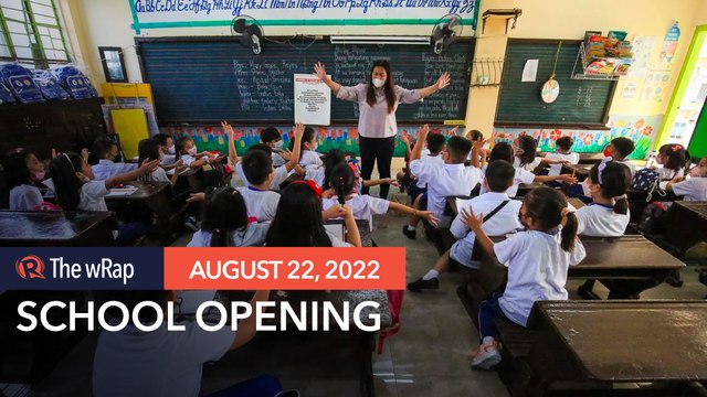 After 2 years of distance learning, Philippine schools return to face-to-face classes