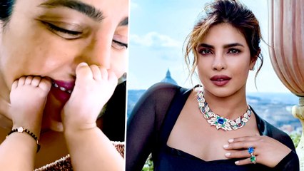 Download Video: Priyanka Chopra Cuddles Daughter Malti In Sweet Snaps