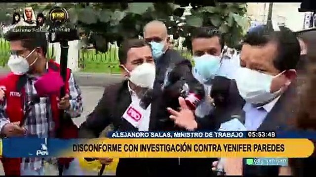 Yenifer Paredes: Alejandro Salas está en contra de la investigación a la cuñada del presidente Castillo