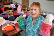 Knitted hats for Ukraine