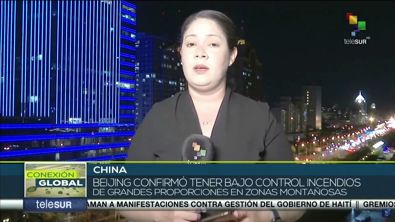 China afirma tener bajo control varios incendios forestales