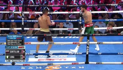 Giovani Santillan vs Julio Luna Avila (20-08-2022) Full Fight