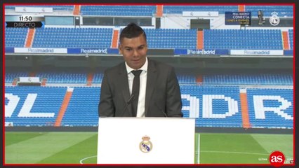 Las cinco mejores frases de Casemiro en su despedida